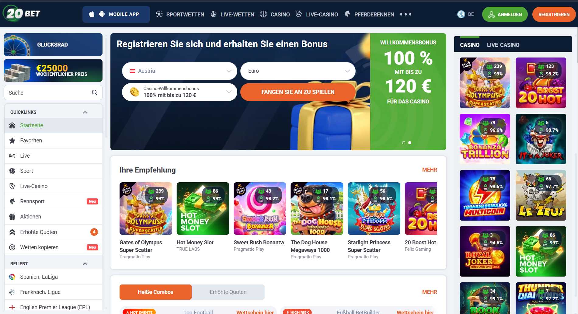 20Bet Casino